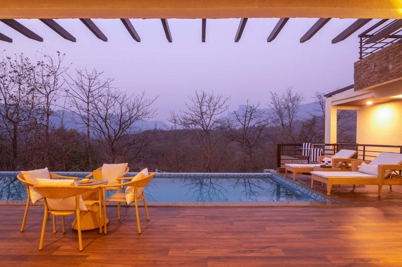 Eden Glade - Khopoli - Mountain-View Villa With Private Pool, Spacious Decks & Indoor Activities Екстериор снимка
