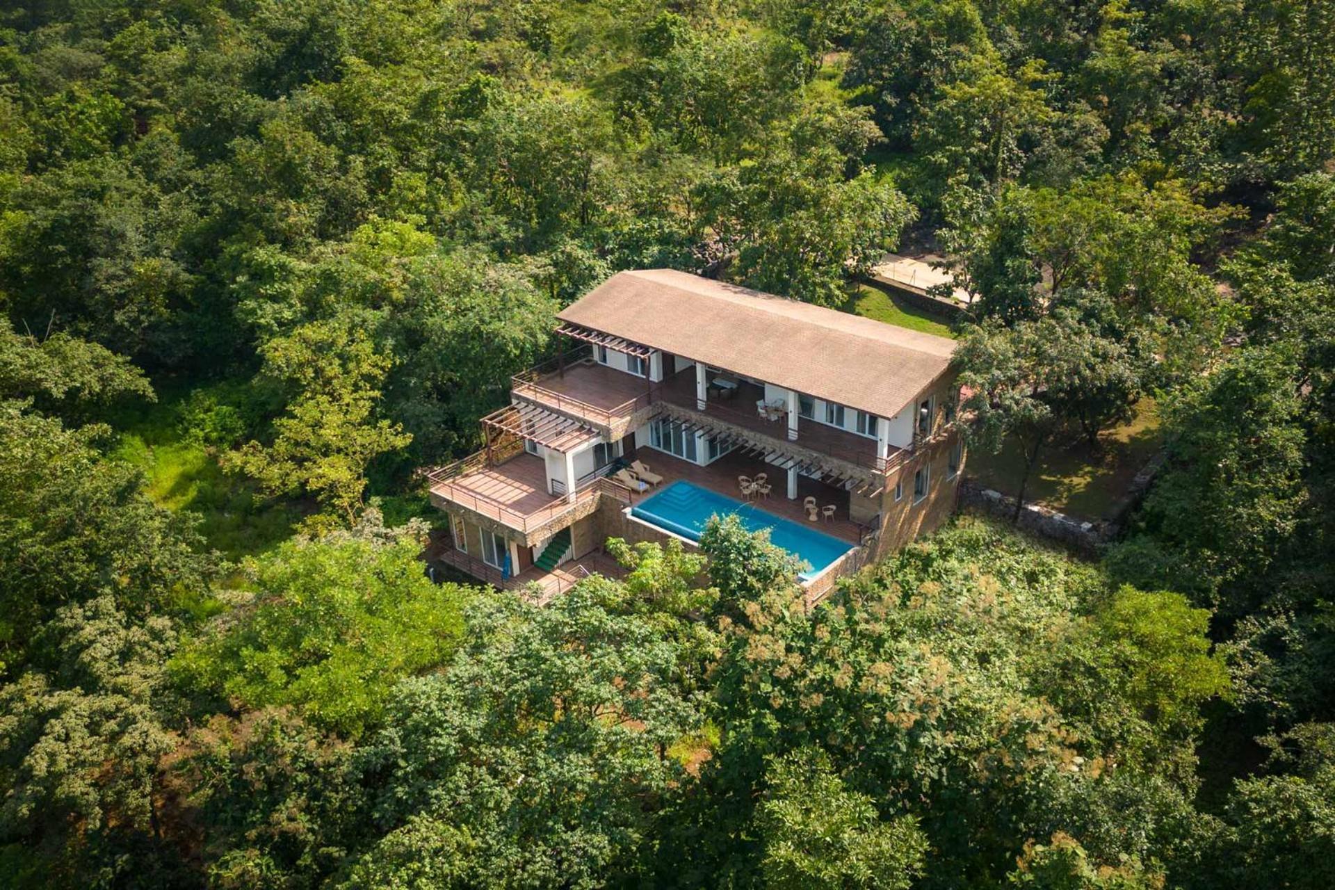 Eden Glade - Khopoli - Mountain-View Villa With Private Pool, Spacious Decks & Indoor Activities Екстериор снимка